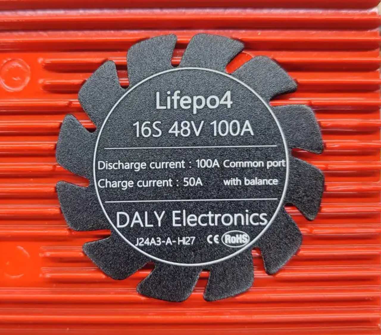 BMS Daly smart LiFePO4 16S 48v сіметрія з Bluetooth 100А (В НАЯВНОСТІ)
