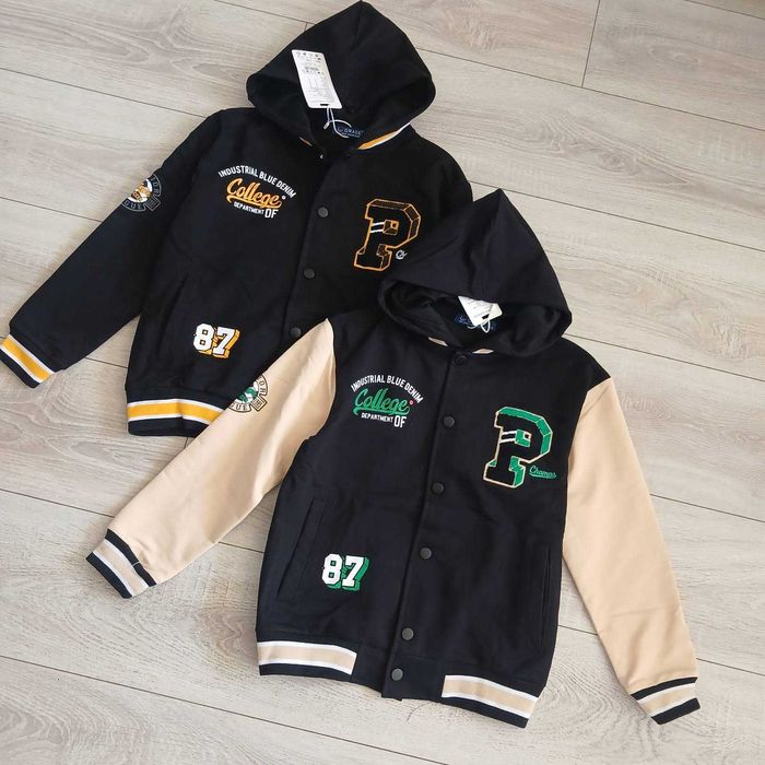 Бомбер кофти дитячі теплі спортивна худі фліс Grace олімпійка 128-164