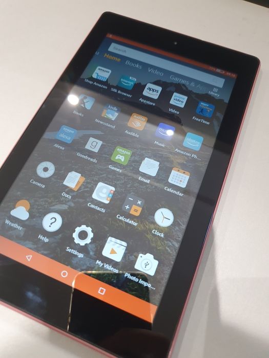 Tablet Amazon Fire 7 9gen., stan bardzo dobry, kindle, ebook, wifi.