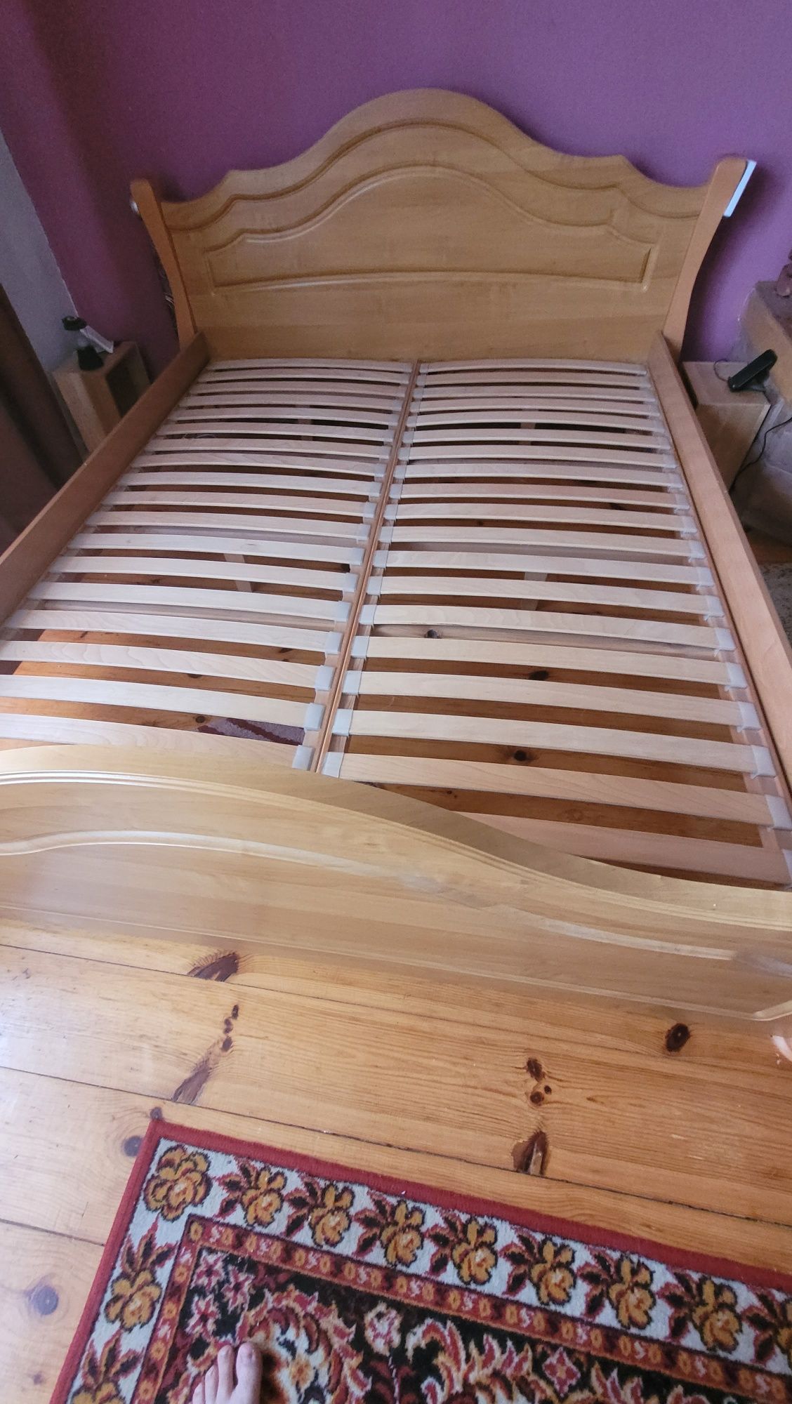 Łóżko płyta MDF 160×200  stelarz