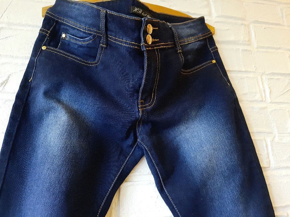 Spodni  dżinsowe  Dżinsy Hot Bollom rozmiar XXL