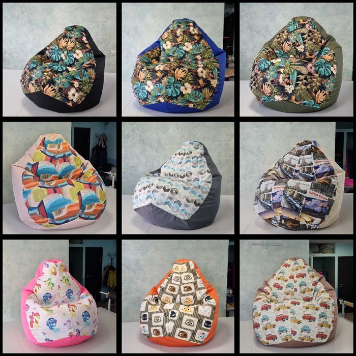 Крісло груша крісло мішок диван овал Кресло груша кресло пуфик пуф
