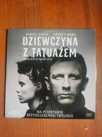 "Dziewczyna z tatuażem" DVD z kryminałem skandynawskim