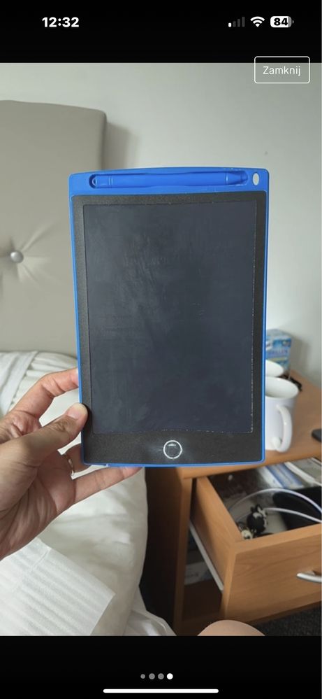 Tablet do pisania niebieski 8.5 LCD