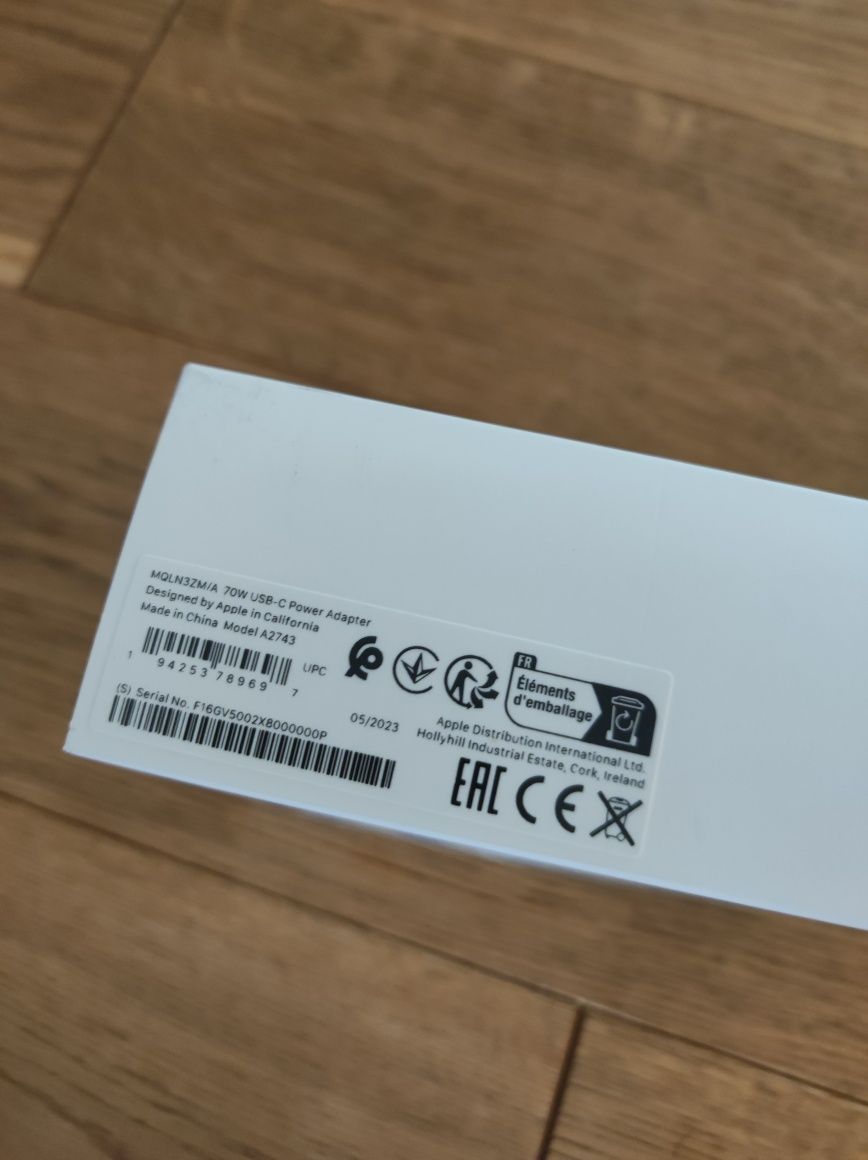Ładowarka USB-C Apple 70W