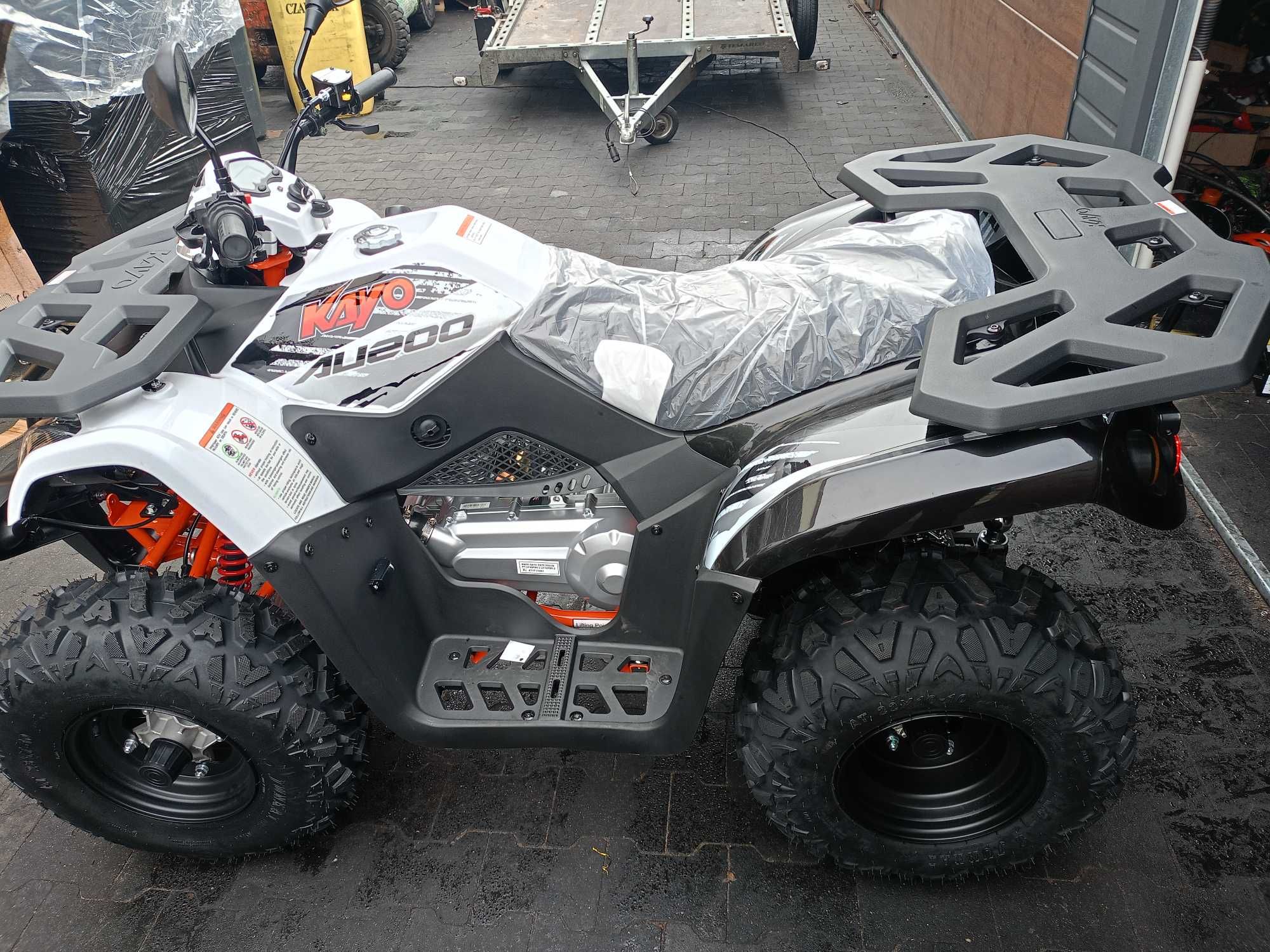 QUAD KAYO AU200 T3B do rejestracji, raty na Dowód O. Dowozimy,szkolimy