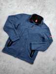 Engelbert Strauss polar męski XL granatowy zip fleece roboczy