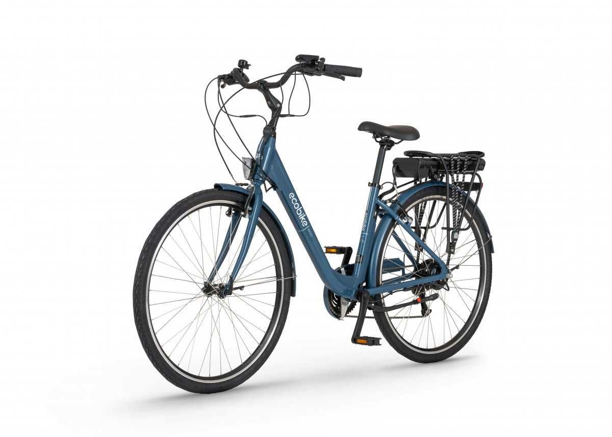 Rower elektryczny Ecobike Basic Petrol Blue z UBEZPIECZENIEM Lublin