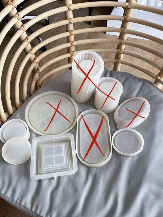 Молди для гіпсу/епоксидної смоли/бетону