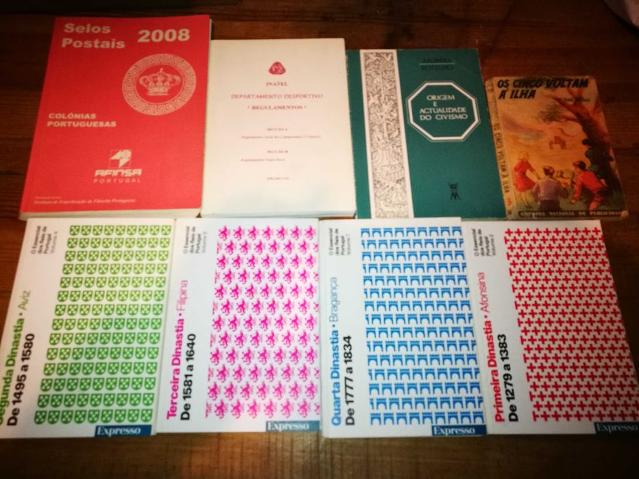 Livros vários a 3,50 cada