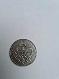Moneta obiegowa  50 zł  z 1990 r