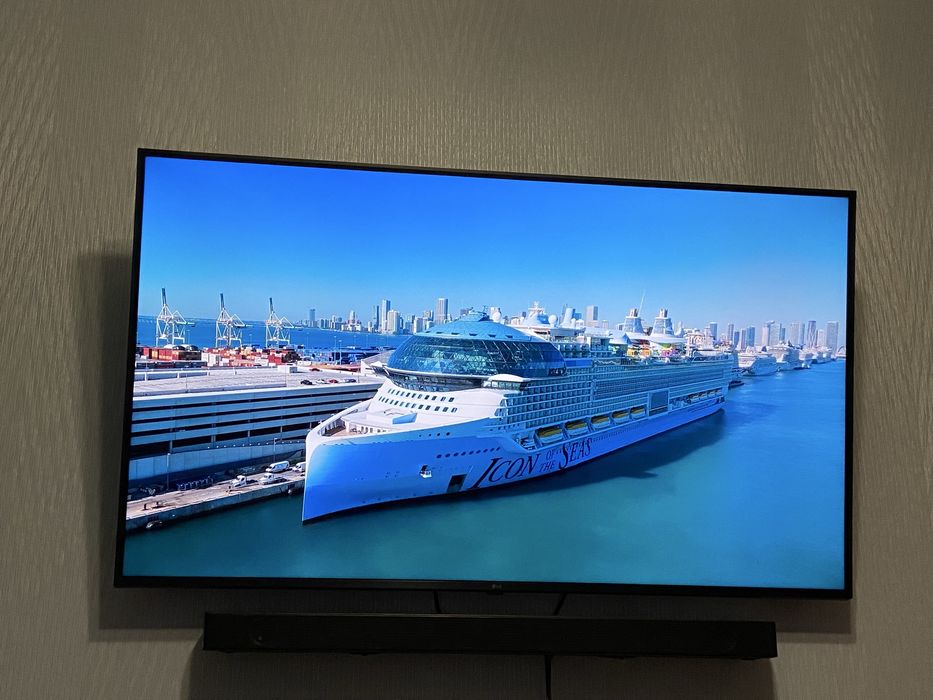 Телевизор LG 4K 50 диагональ и саундбар самсунг 2.1