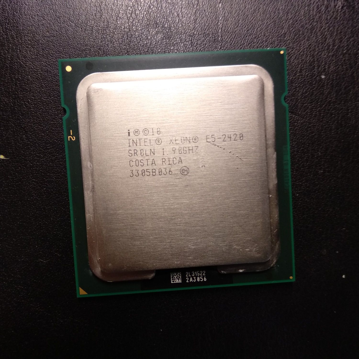 Пооцесор Intel Xeon E5-2420 6 ядер 12 потоков до 2,4 гГц