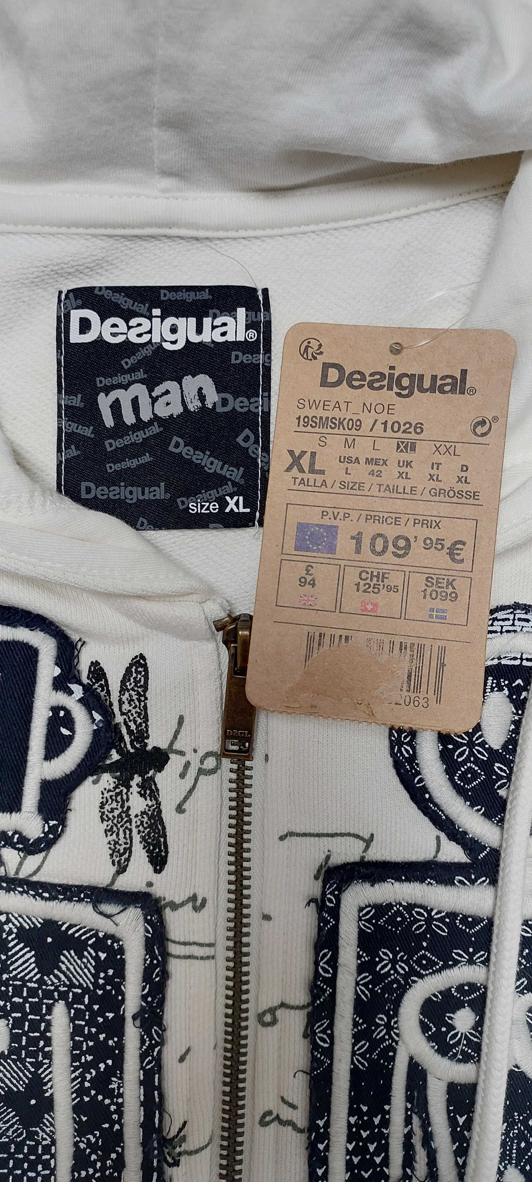 Bluza męska DESIGUAL, R. XL