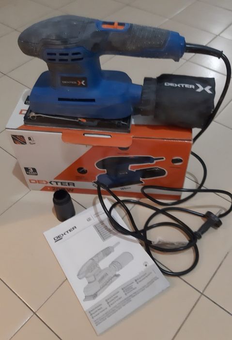 lixadeira / lixadora Dexter 200w 93x185 mm