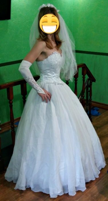 Продам б/у свадебное платье