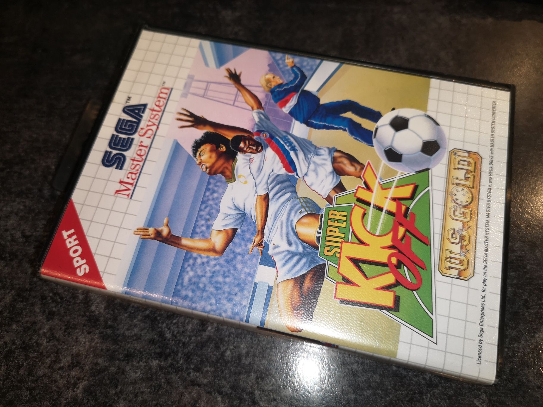 Super Kick Off SEGA MASTER SYSTEM gra (komplet) super stan