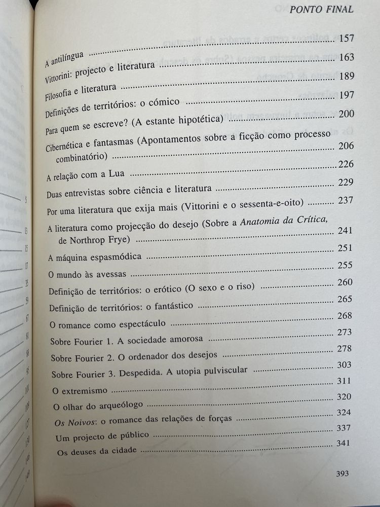 Italo Calvino - Ponto Final: Escritos Sobre Literatura e Sociedade