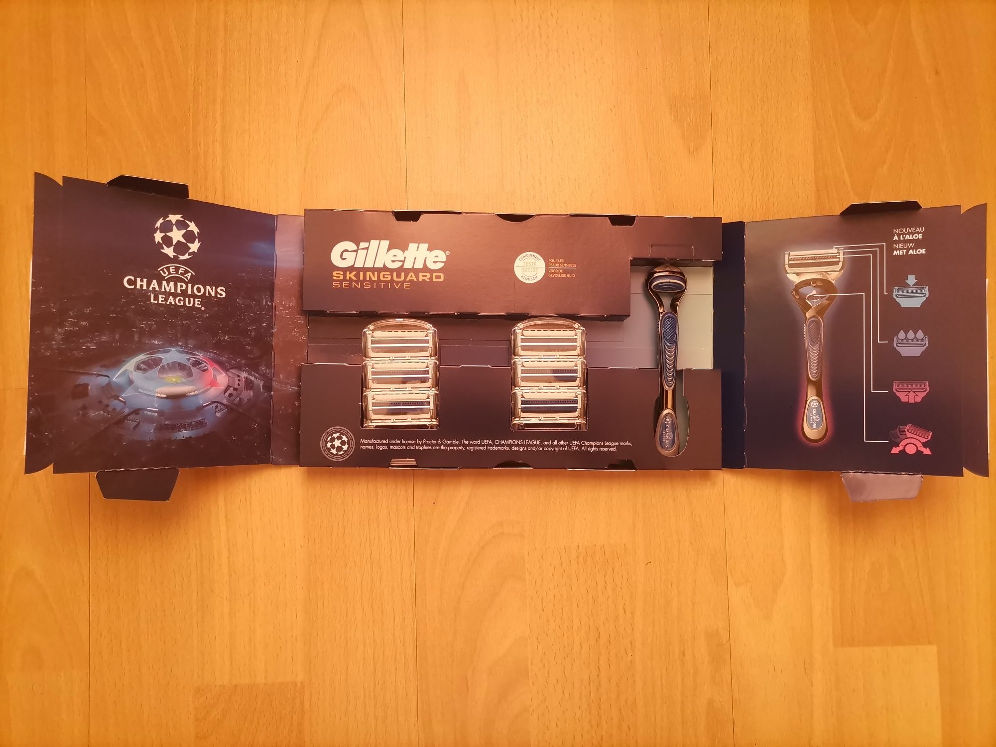 Gillette Skinguard 6 wkładów + rączka