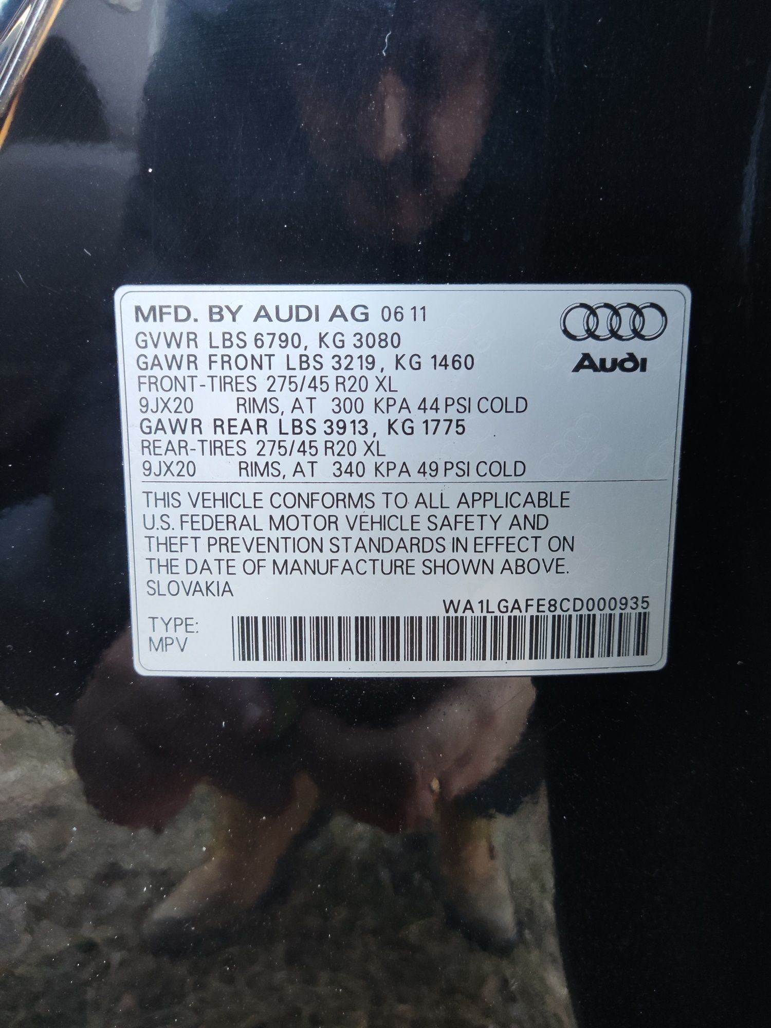 Audi Q7 3.0 TFSI 2011