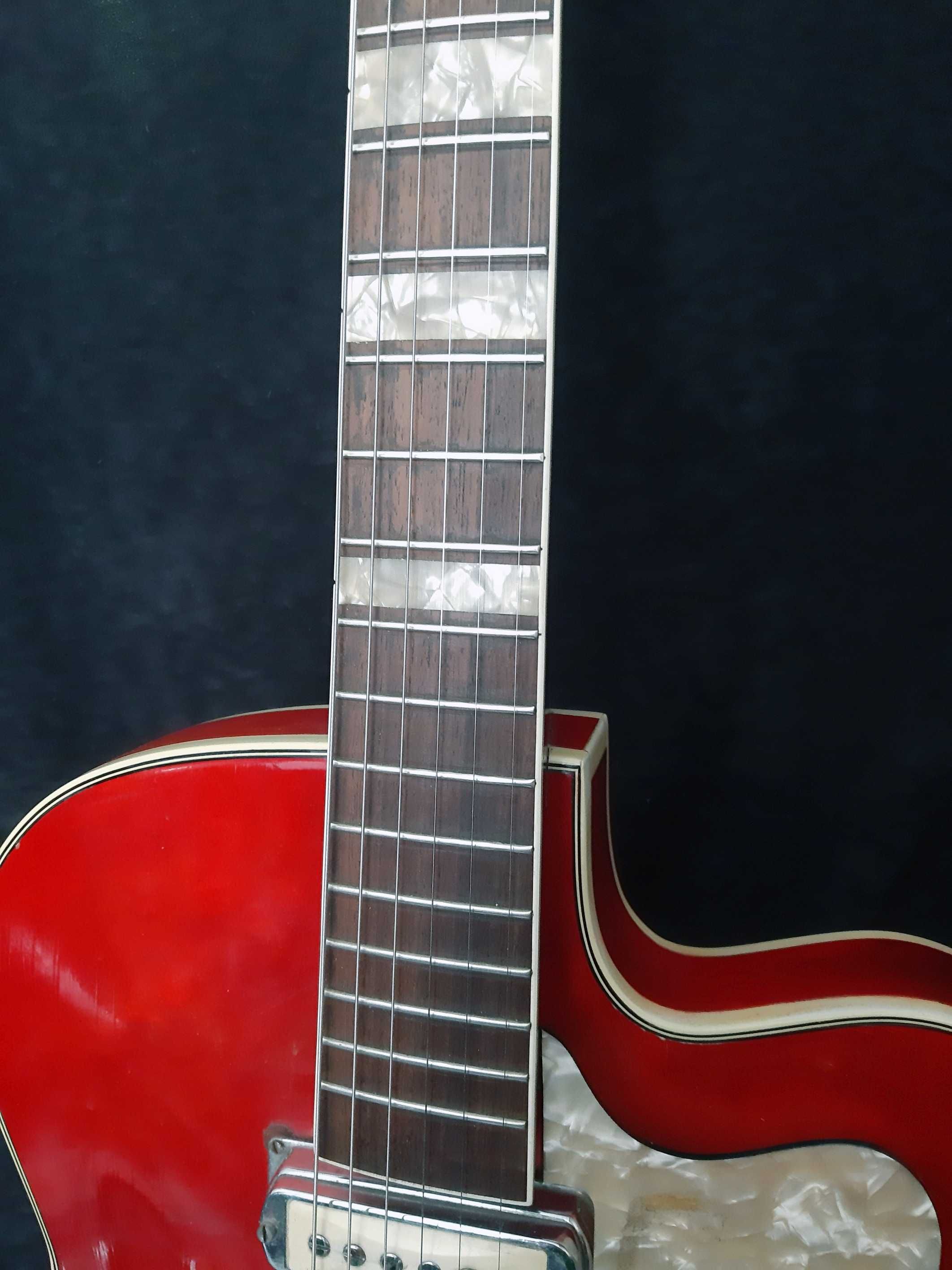 Gitara elektryczna Klira Lady 1960 Red