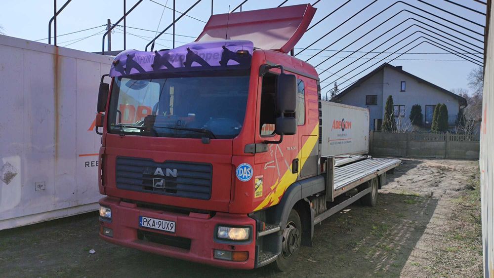 MAN TGL 8.240 Laweta mozliwa zamiana na wywrotke