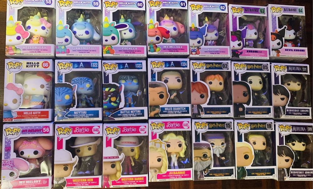Coleção de pops
