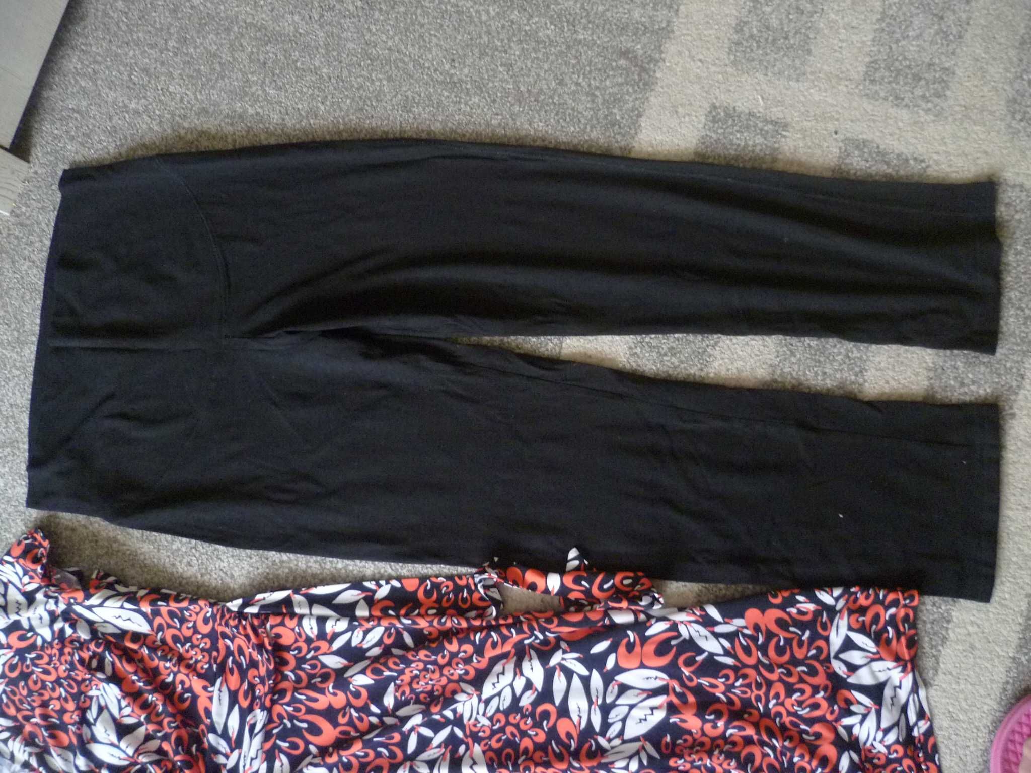 Sukienka spodnie H&M ciążowe zestaw ubrań M