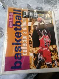 Karty kolekcjonerskie NBA oraz album seria 1 (1995/1996)