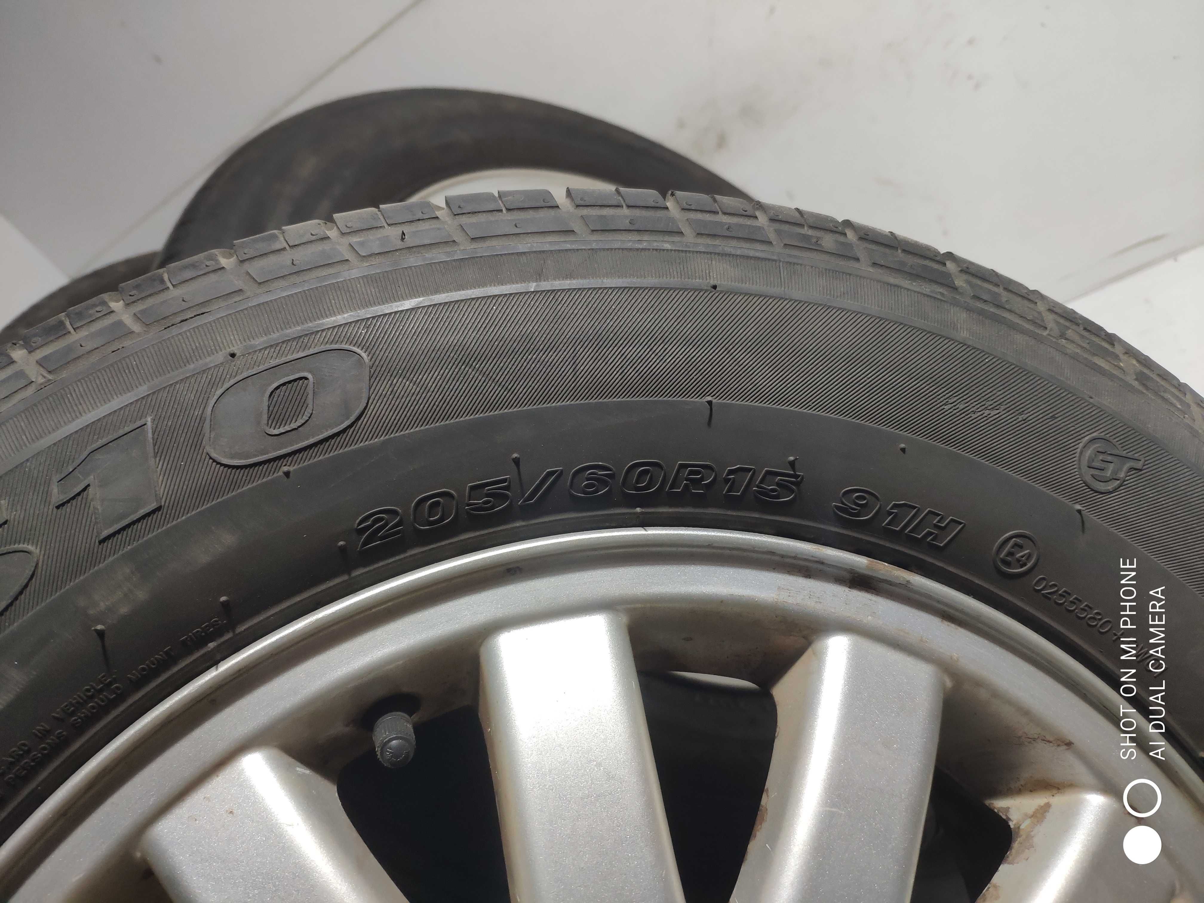 Koła opony felgi 5x100 VW 205/60R15 MAXXIS komplet 4szt lato alusy 15