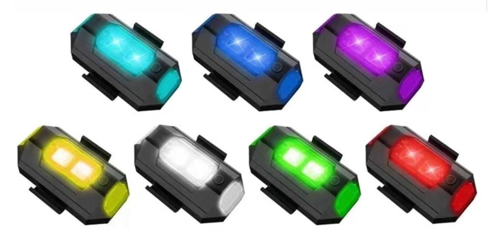 stroboskop LED 7-kolorów dron DJI Xiaomi Hubsan Autel Syma