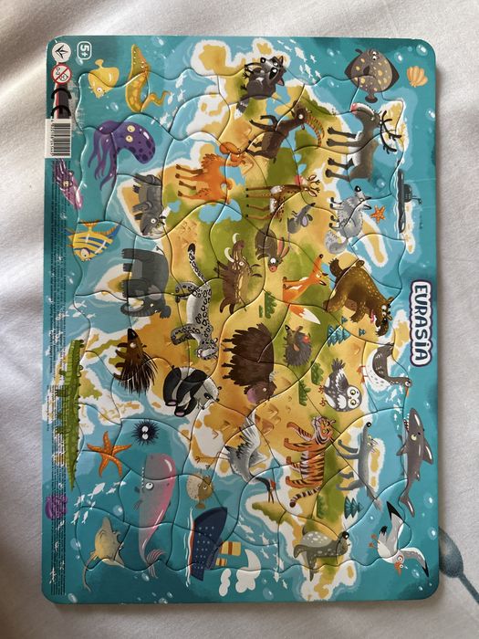 Пазл Євразія