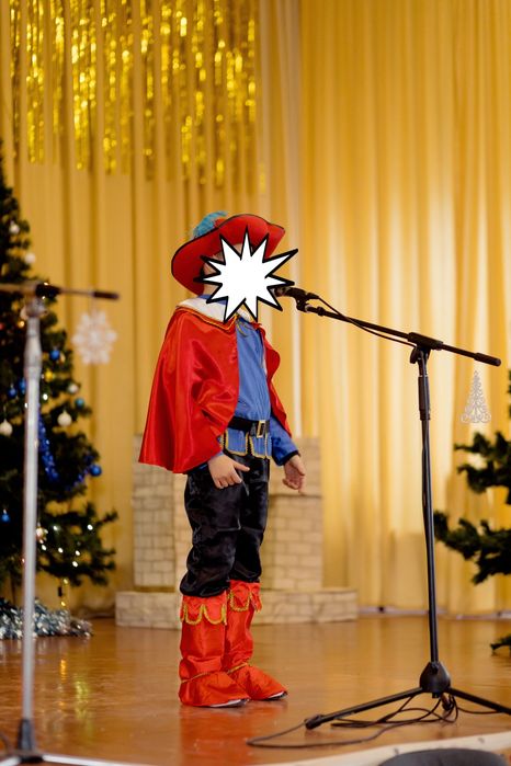 Новорічний костюм Кіт в чоботах, мушкетер,принц