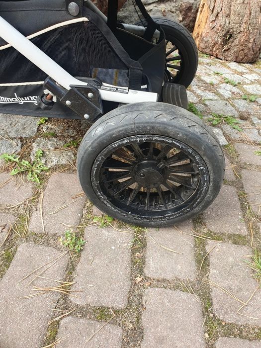 Emmaljunga scooter s air white wózek spacerowy spacerówka terenowa