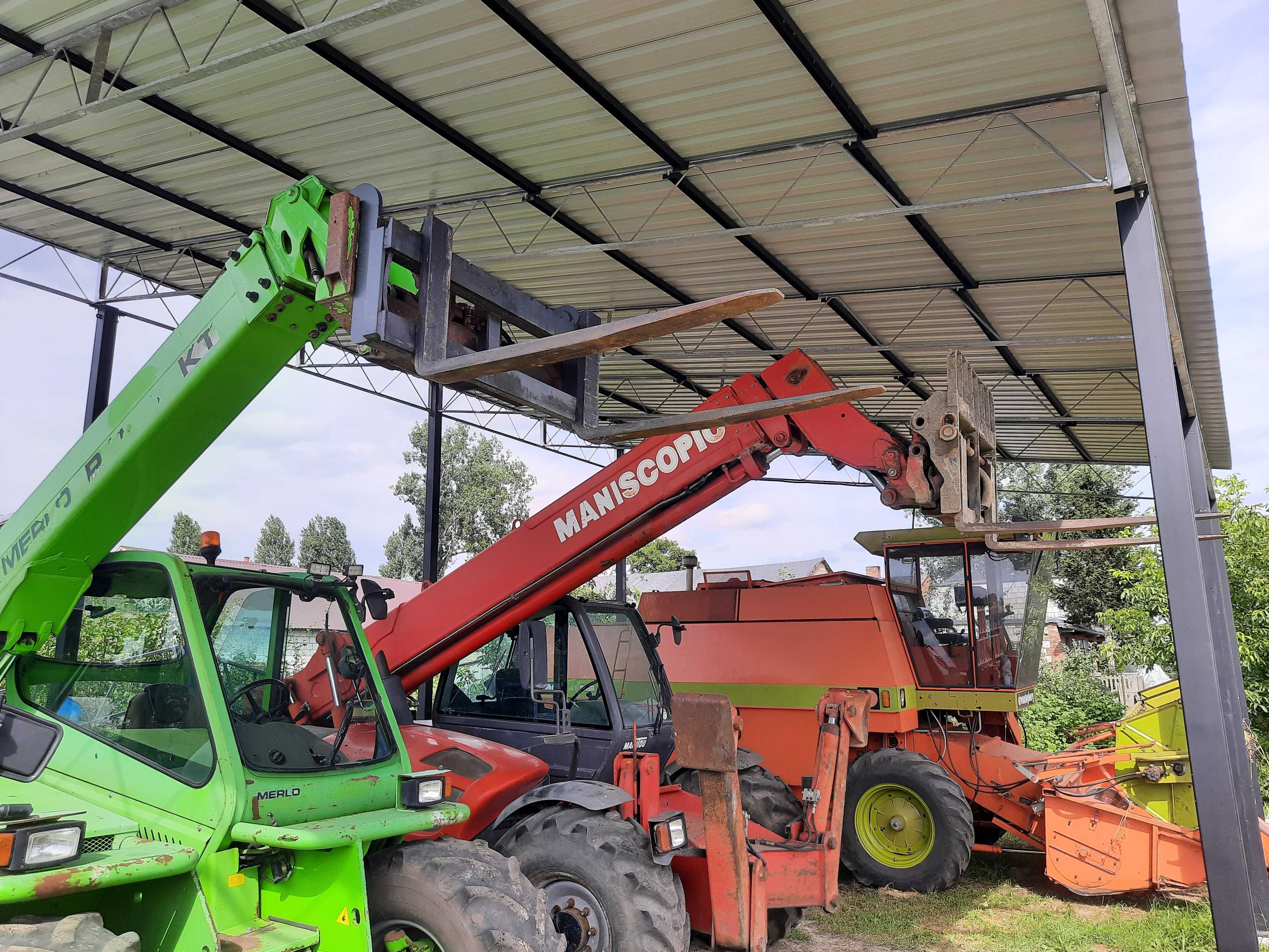 KOMBAJN Wiata rolna Hala Magazyn Garaż Konstrukcja skręcana 8,1m x 12m