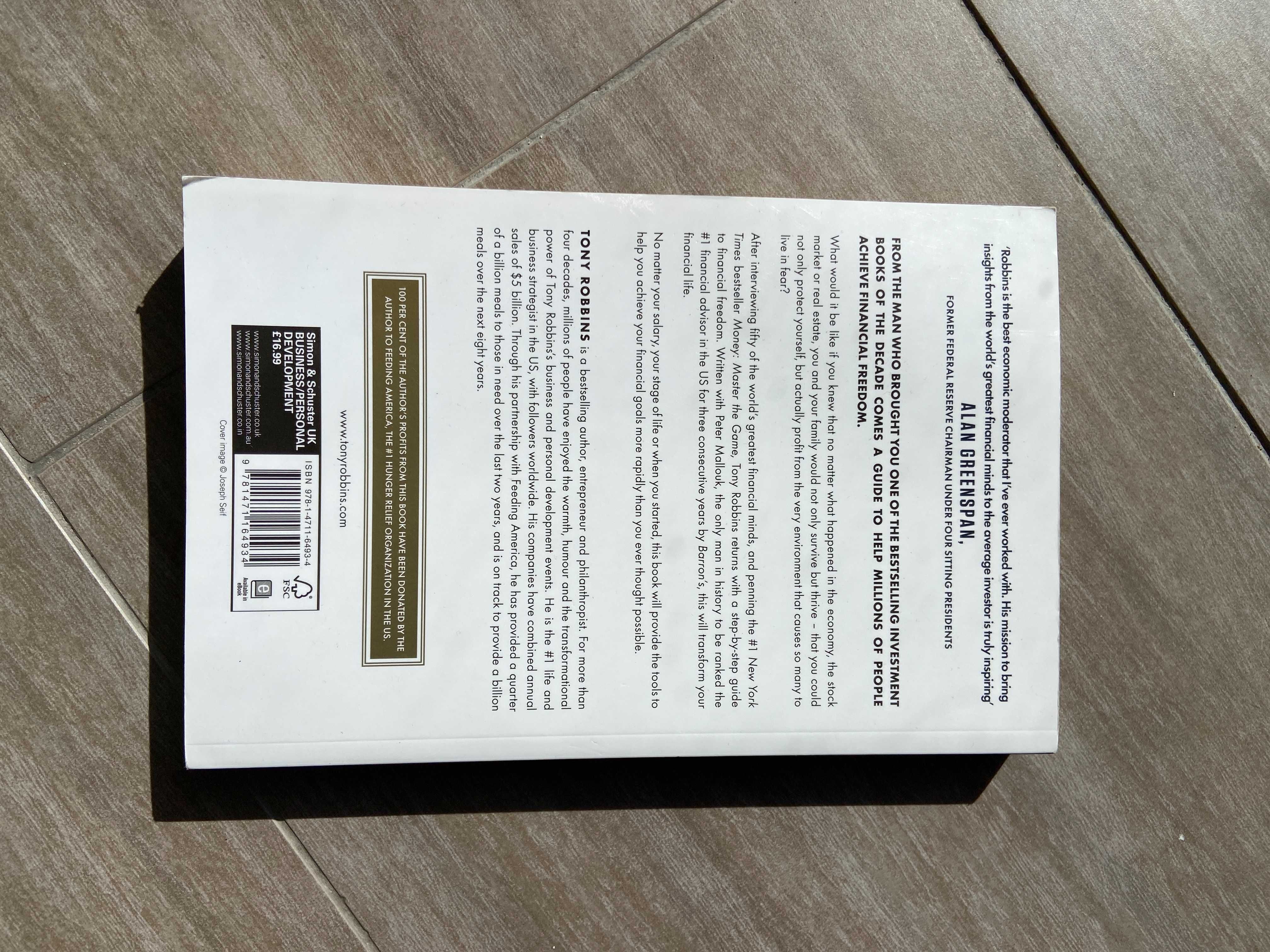 Livro “Unshakeable” de Tony Robbins – Versão Original em Inglês