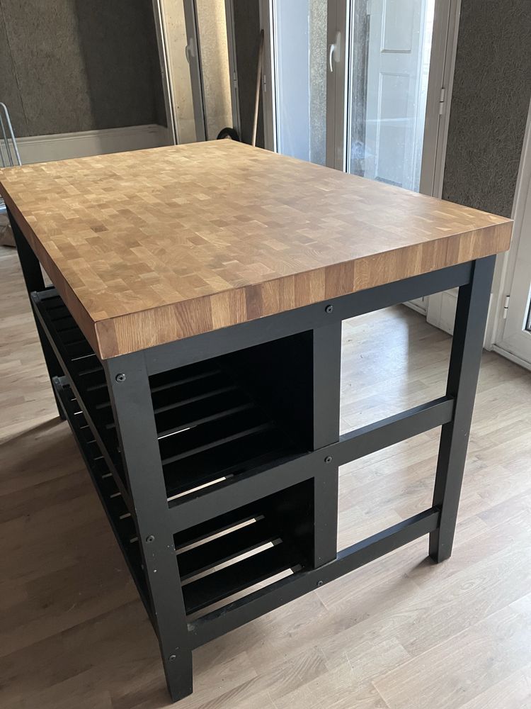 Ilha de cozinha IKEA Vadholma