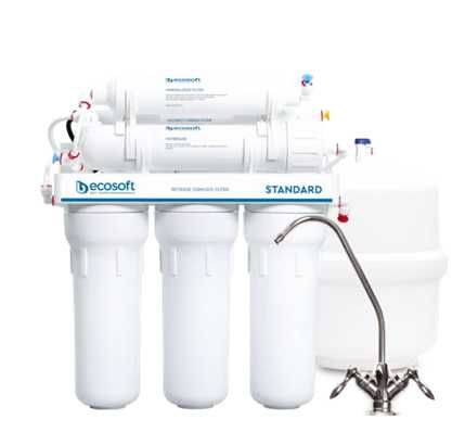 Система зворотнього осмосу Ecosoft (MO650MECOSTD) мінералізатор НОВИЙ