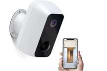 Câmara de vigilância 1080P wifi IR exterior com bateria 11500mAh