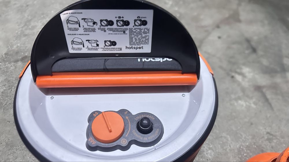 Para venda aquecedor  a gas  com redutor e butija da galp