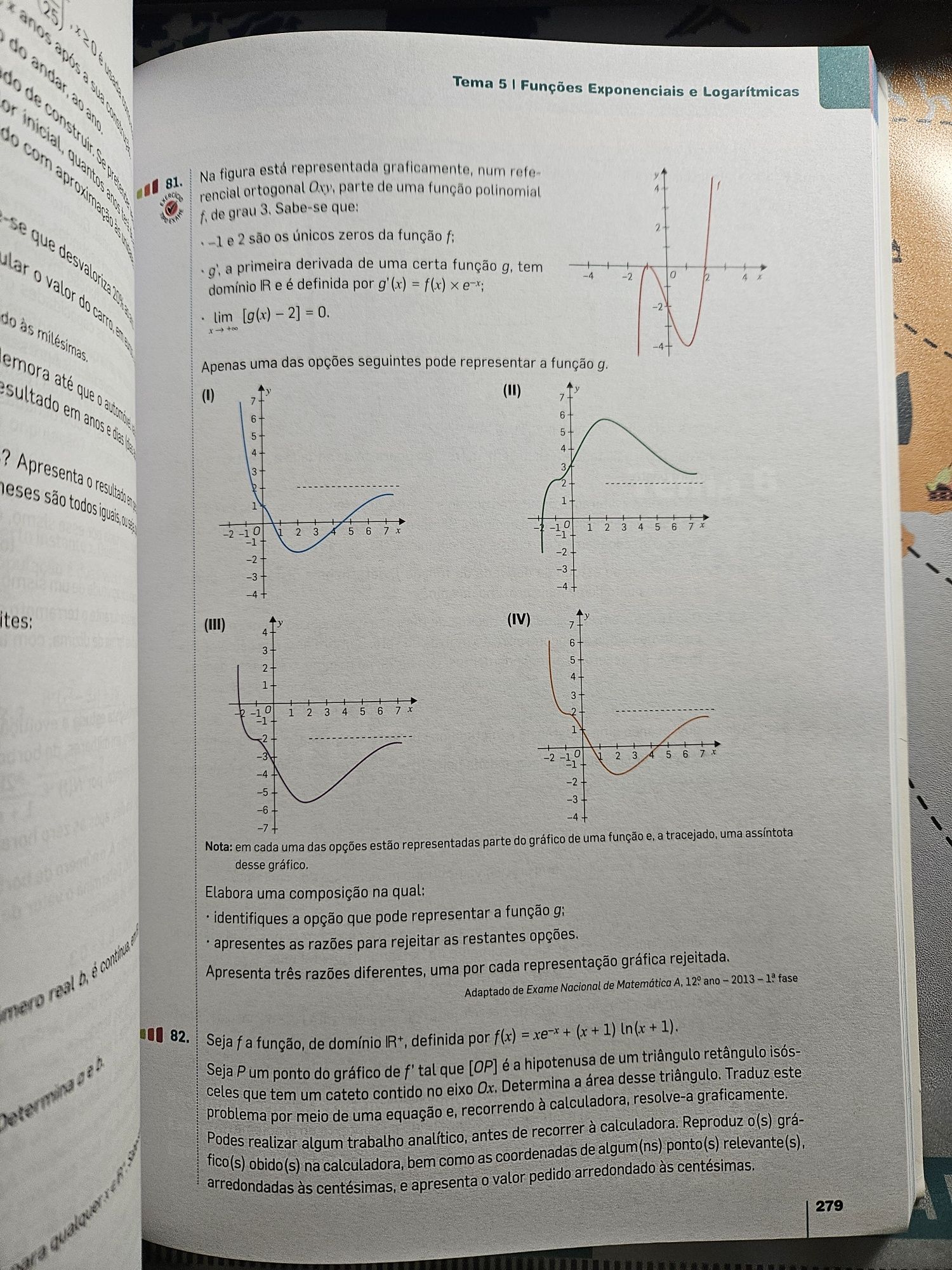 Livro de preparação exame Matemática A 12° ano