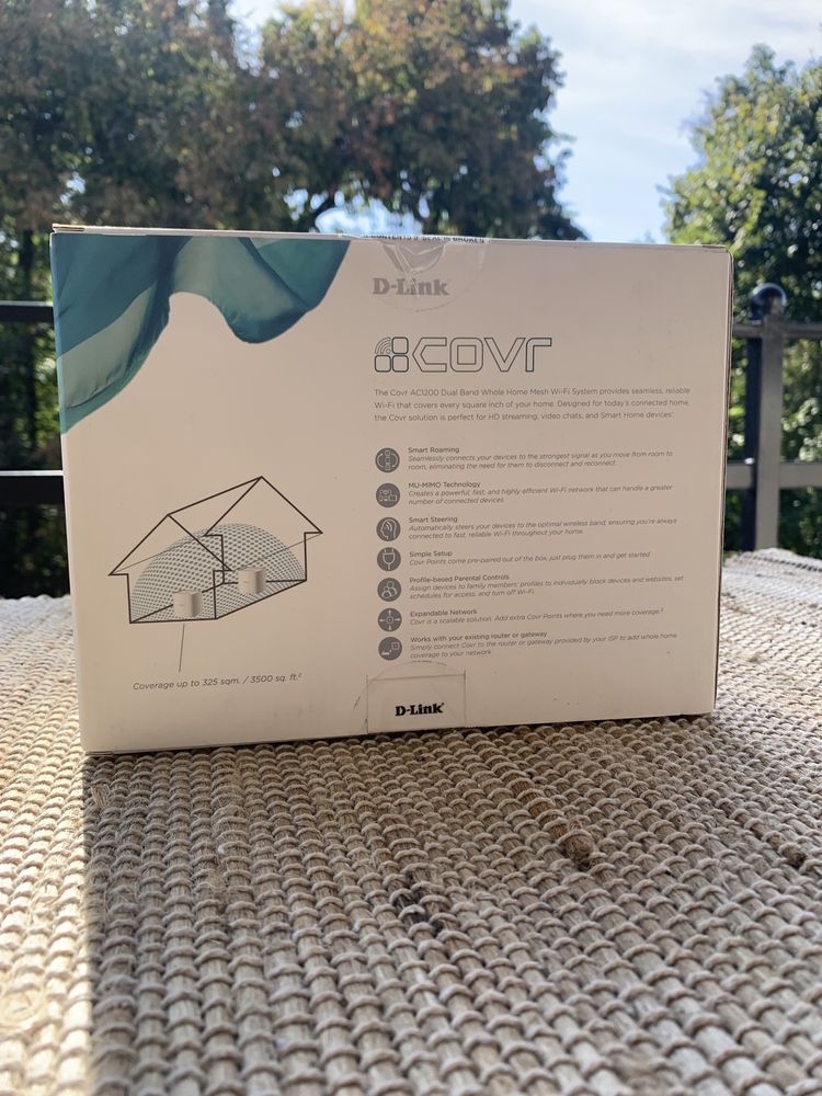 Бездротовий маршрутизатор (роутер) D-Link COVR-1102 (2-pack)