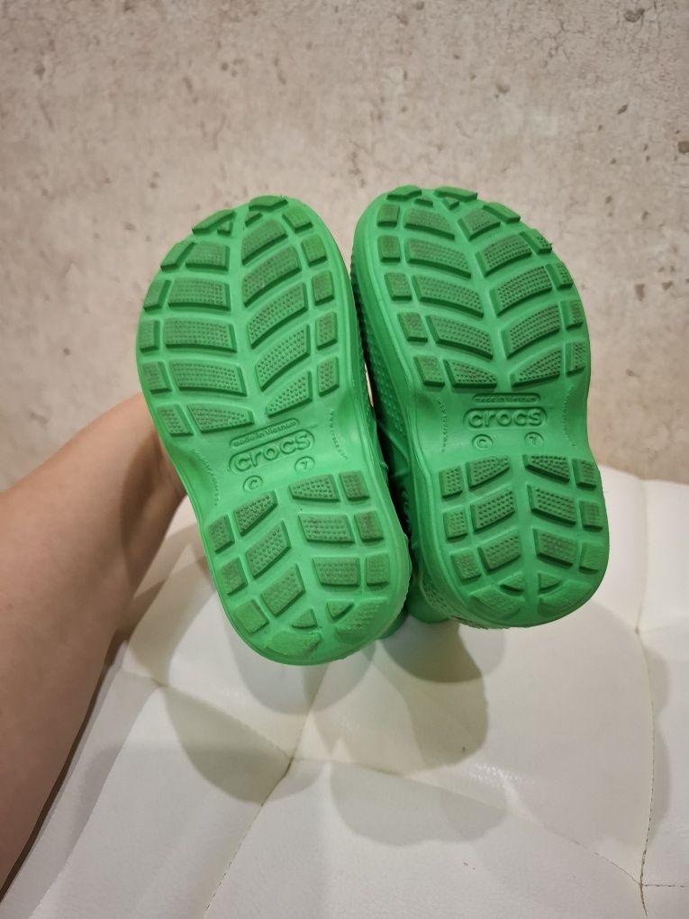 Crocs чоботи С7, черевички, резинові чоботи, сапоги