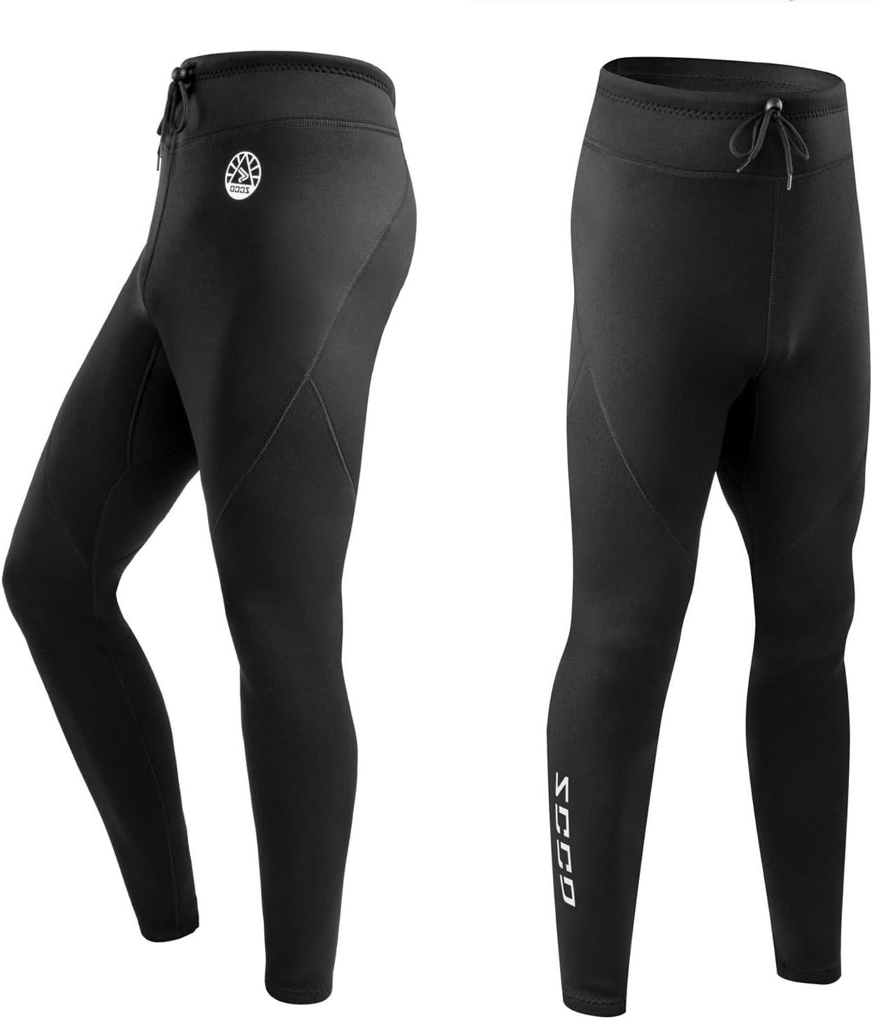 Męskie/ damskie spodnie neoprenowe długie r. XL