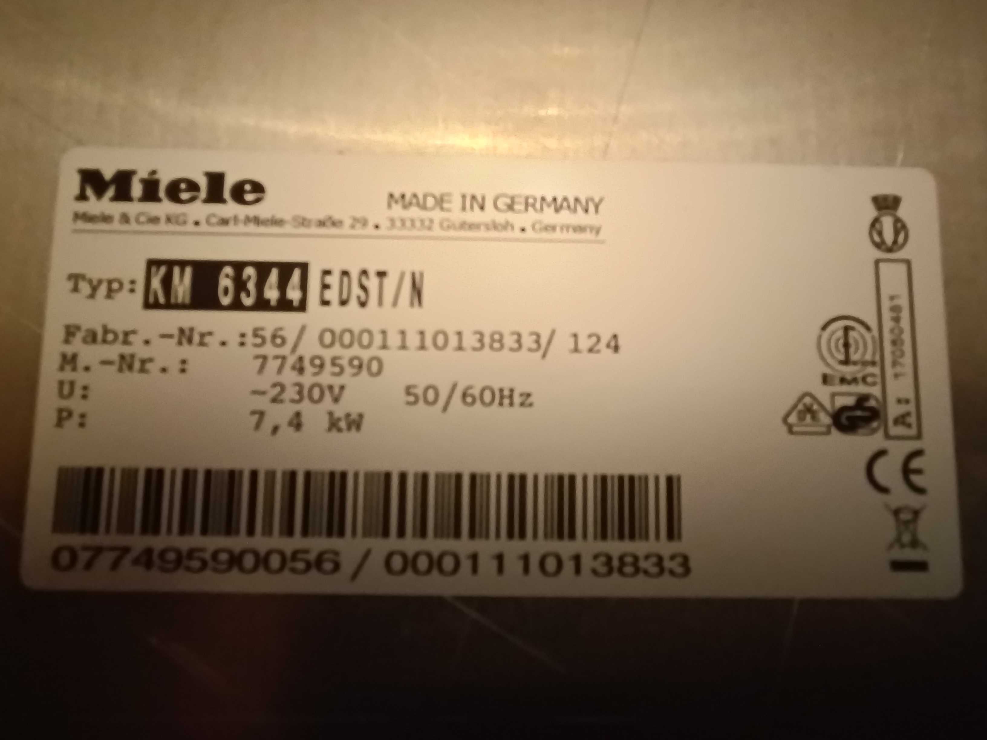 Płyta Indukcyjna Miele 6344