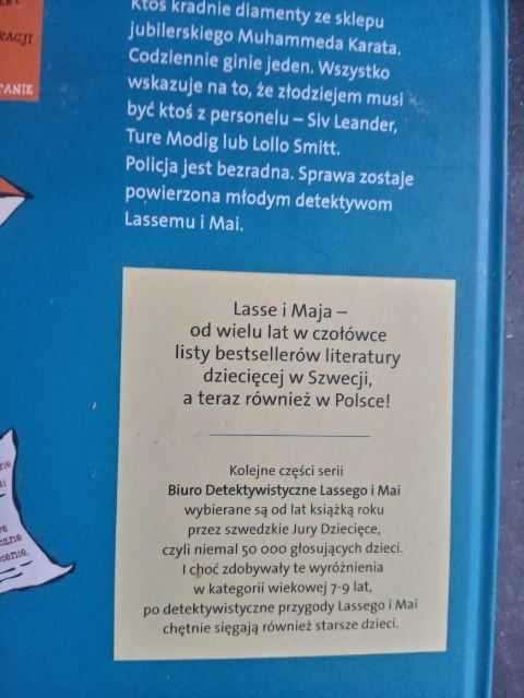 ksiązka TAJEMNICA DIAMENTÓW Biuro detektywistyczne Lassego i Mai