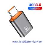 Adaptador USB C 3.0 Macho / USB A Fêmea NOVO