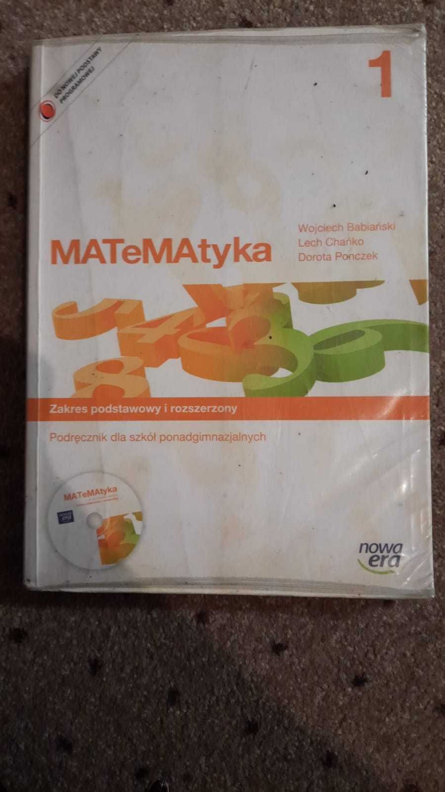 Książki do technikum Liceum Matematyka Biologia Geografia Chemia