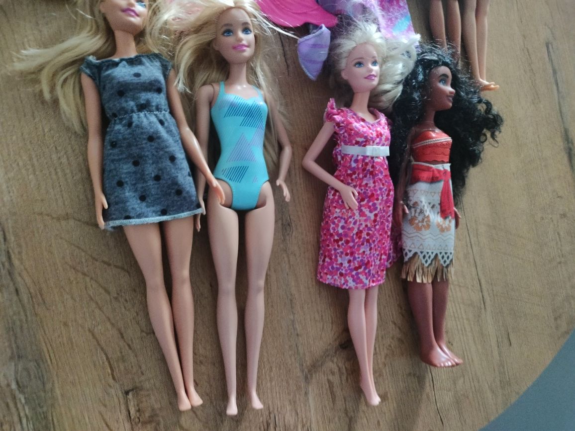 Zestaw 10 lalek Barbie i Vaiana