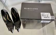 Szpilki Marciano r.40 czarne skorzane